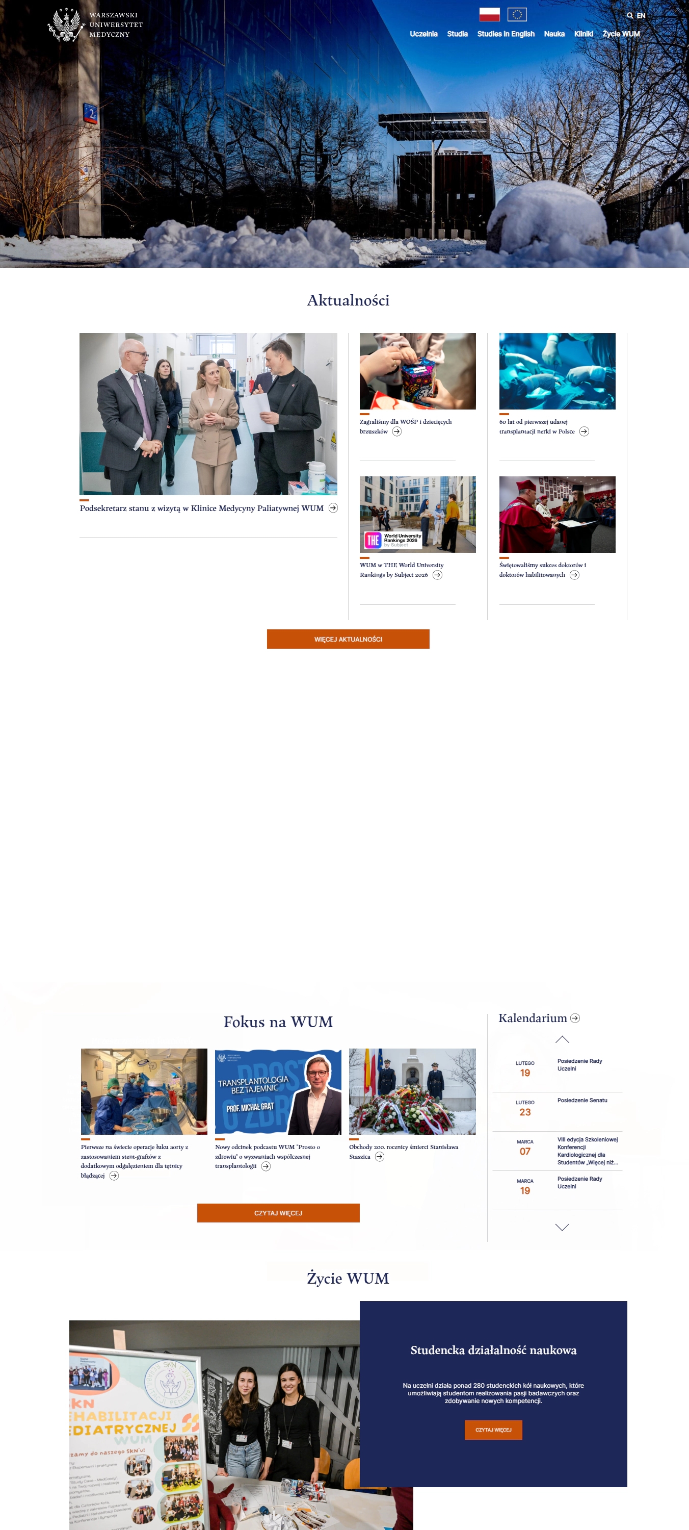 WUM - Warszawski Uniwersytet Medyczny